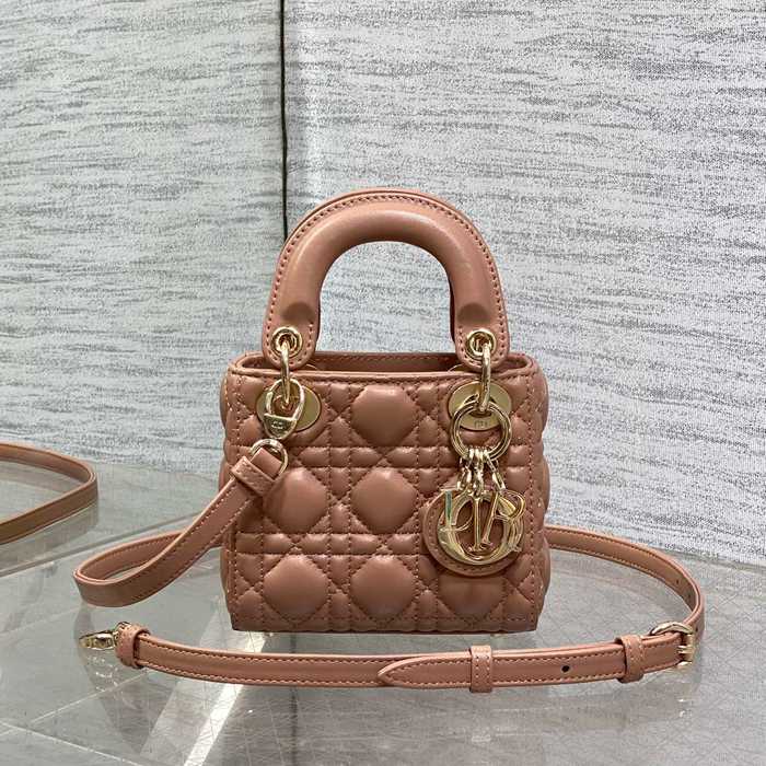 ディオール ハンドバッグ レディディオール 12×10×5cm