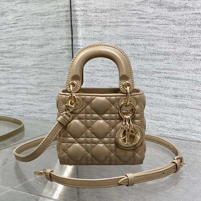 ディオール ハンドバッグ レディディオール 12×10×5cm