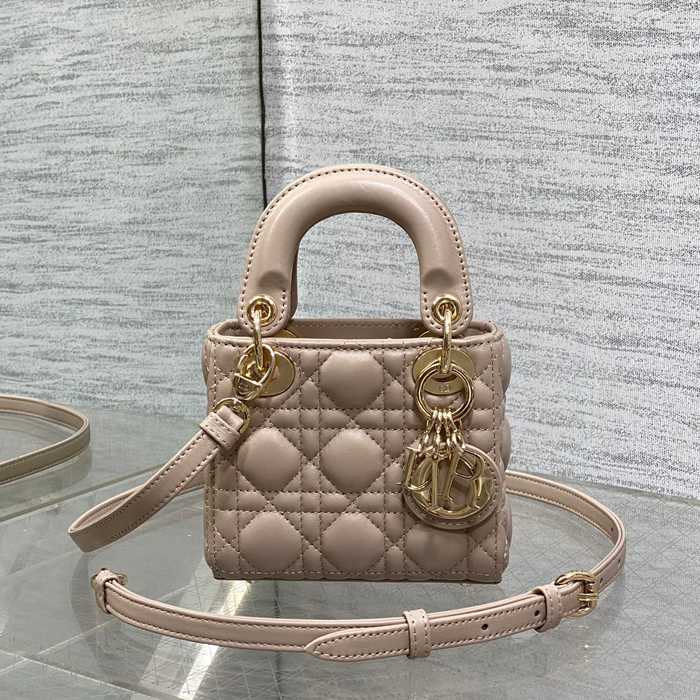ディオール ハンドバッグ レディディオール 12×10×5cm