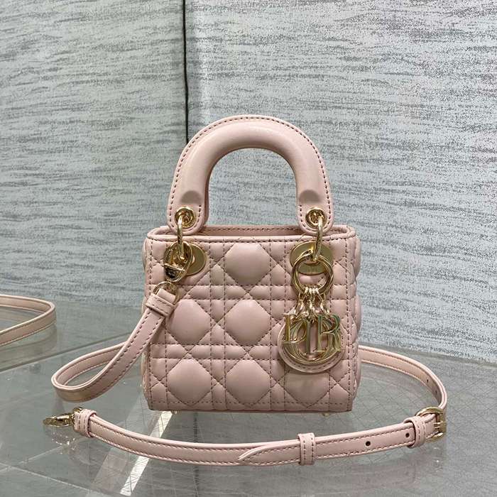 ディオール ハンドバッグ レディディオール 12×10×5cm