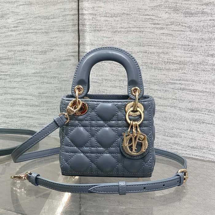 ディオール ハンドバッグ レディディオール 12×10×5cm