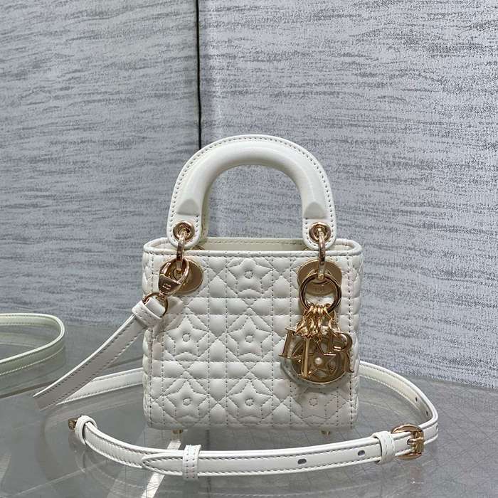 ディオール ハンドバッグ レディディオール 12×10×5cm