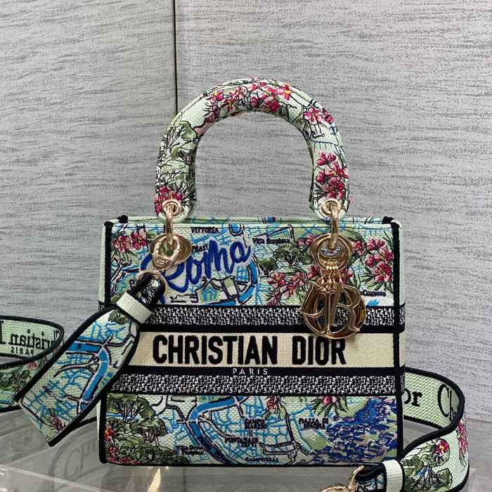 ディオール ハンドバッグ レディディオール 24×11×20cm