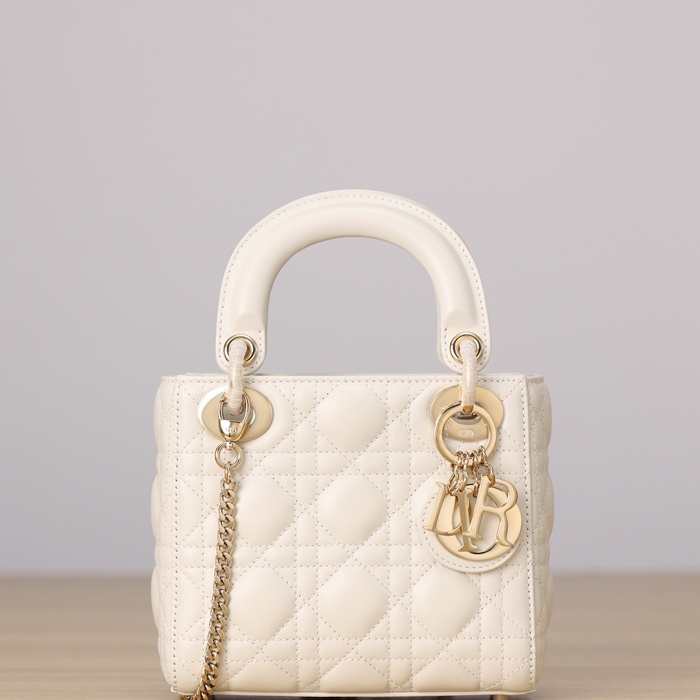 ディオール ハンドバッグ レディディオール 17×15×7cm