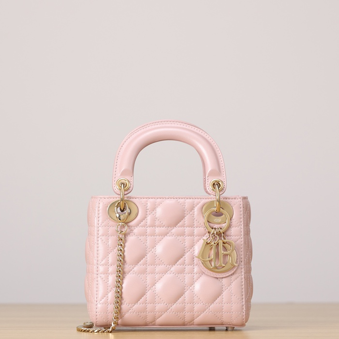 ディオール ハンドバッグ レディディオール 17×15×7cm