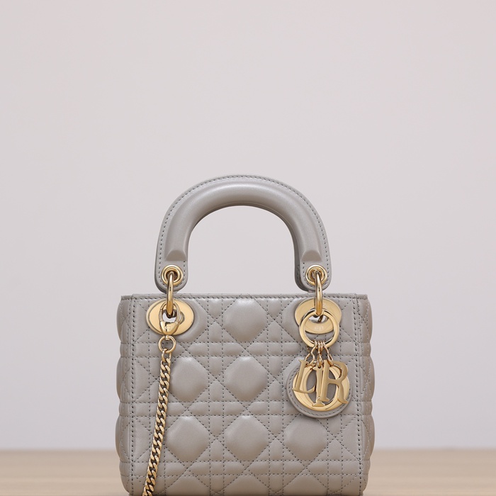 ディオール ハンドバッグ レディディオール 17×15×7cm