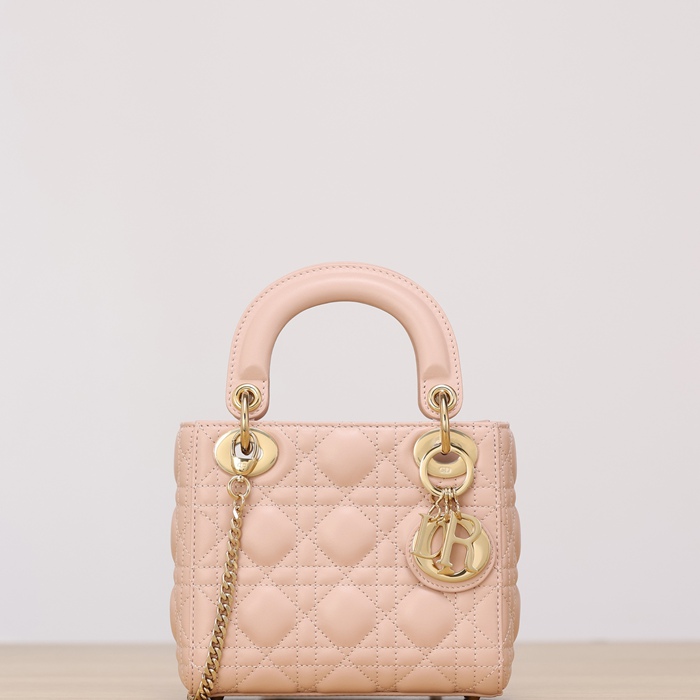 ディオール ハンドバッグ レディディオール 17×15×7cm