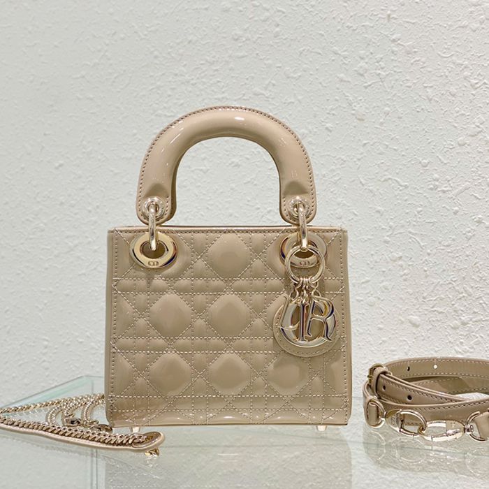 ディオール ハンドバッグ レディディオール 17×cm