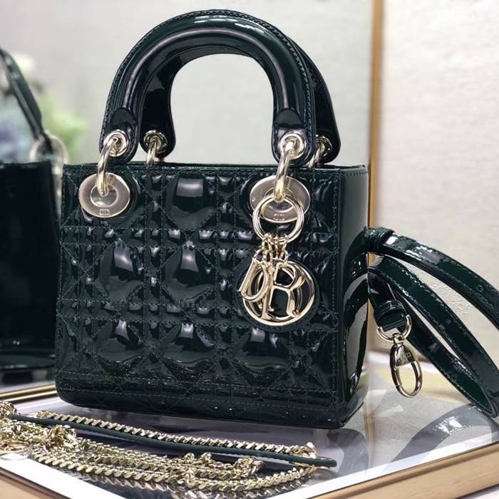 ディオール ハンドバッグ レディディオール 17×7×15cm