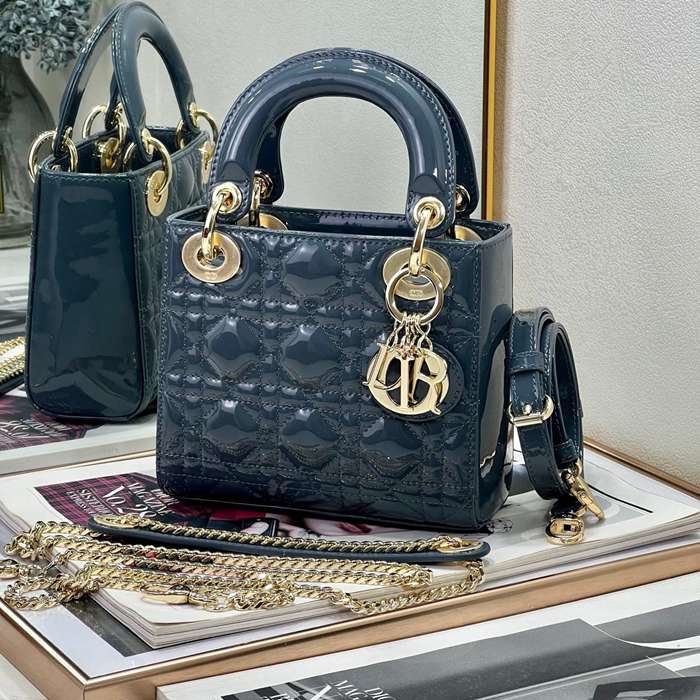 ディオール ハンドバッグ レディディオール 17×7×15cm