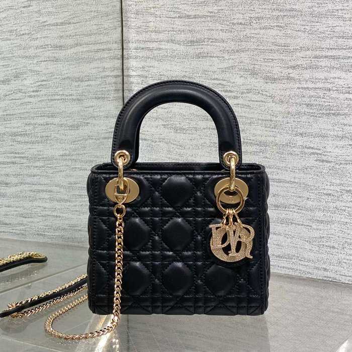 ディオール ハンドバッグ レディディオール 17×7×15cm