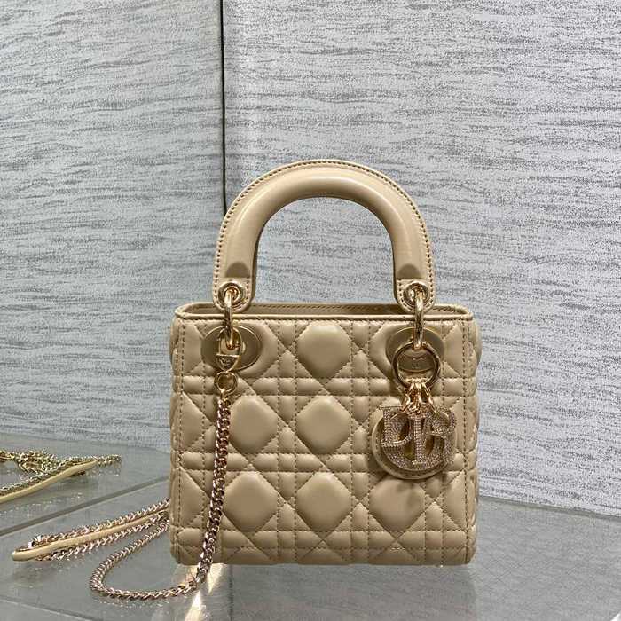 ディオール ハンドバッグ レディディオール 17×7×15cm
