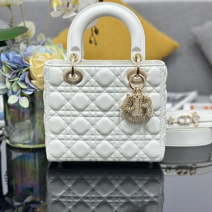 ディオール ハンドバッグ レディディオール 20×16.5×8cm