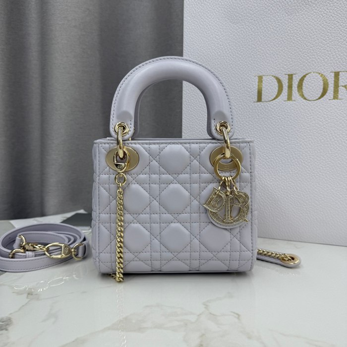ディオール ハンドバッグ レディディオール 17×15×7cm