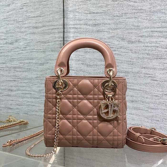 ディオール ハンドバッグ レディディオール 17×7×15cm