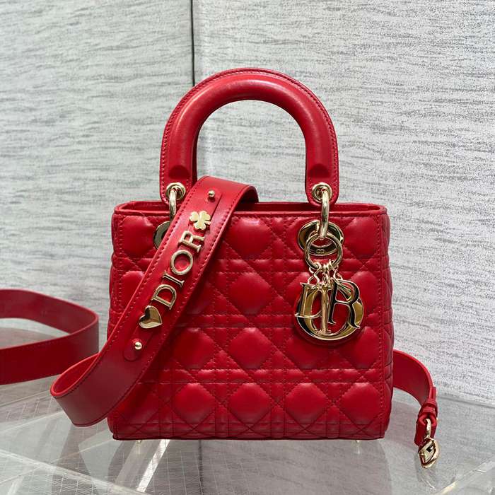 ディオール ハンドバッグ レディディオール 20×8×17cm