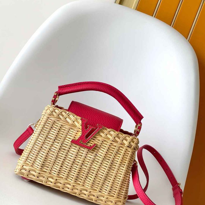 LV ハンドバッグ カプシーヌ 18×27×9cm