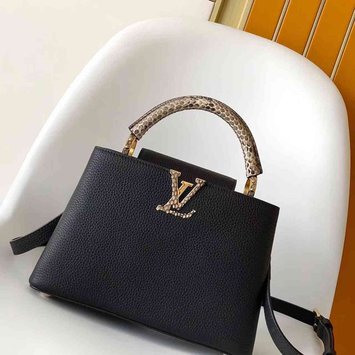 LV ハンドバッグ カプシーヌ 21×13.6×8cm