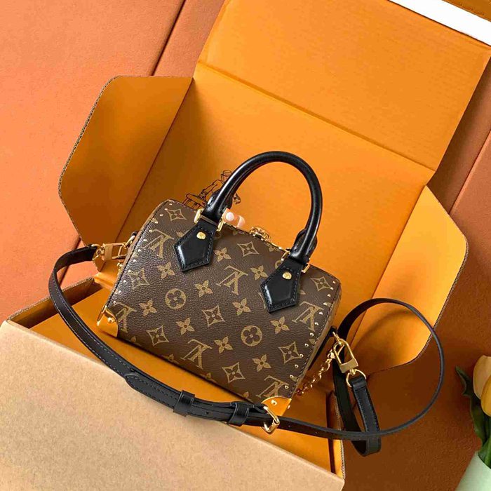 LV ショルダーバッグ ハンドバッグ スピーディトランク 16×11×20.5cm