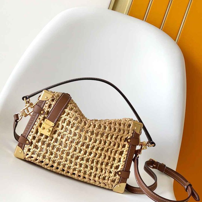 LV ショルダーバッグ ハンドバッグ サイドトランク 23.5×16×8.5cm