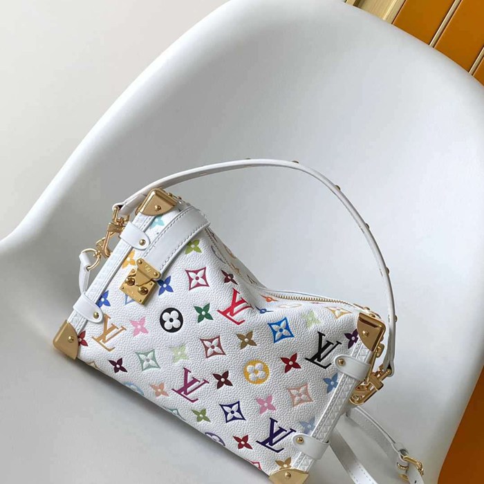 LV ショルダーバッグ ハンドバッグ サイドトランク 23.5×16×8.5cm