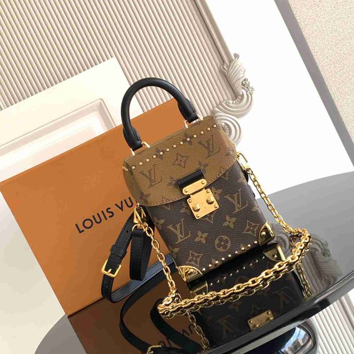 LV ショルダーバッグ ハンドバッグ カメラボックス 12.5×17.6×6cm