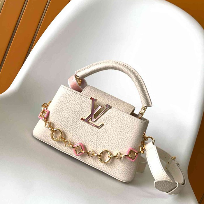 LV ハンドバッグ カプシーヌ 22×12×8cm