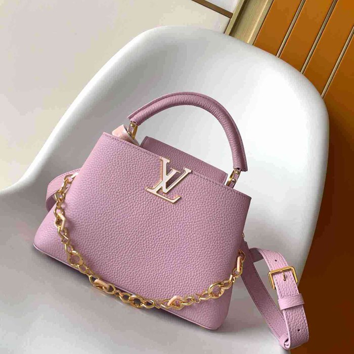 LV ハンドバッグ カプシーヌ 22×12×8cm