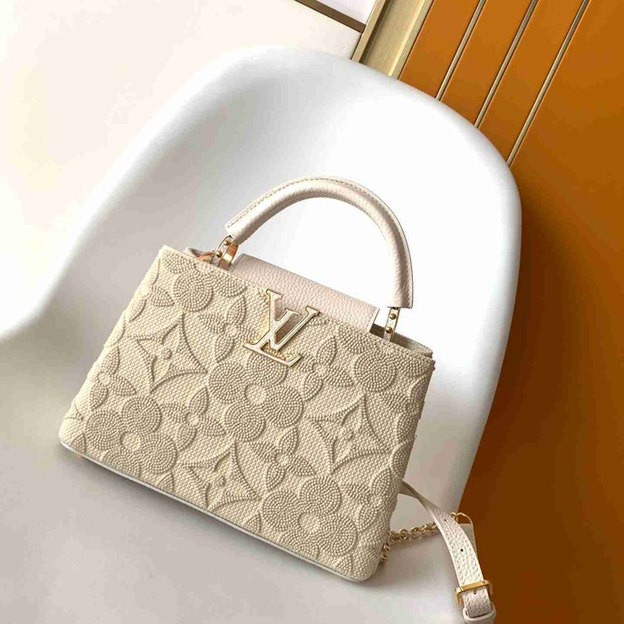 LV ハンドバッグ カプシーヌ 21×13.6×8cm