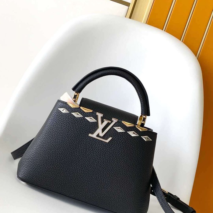 LV ハンドバッグ カプシーヌ 21×13.6×8cm