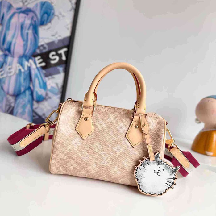 LV ショルダーバッグ ハンドバッグ スピーディ 20.5×13.5×12cm