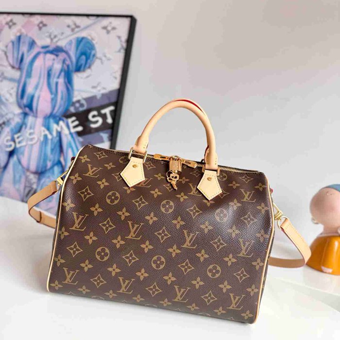 LV ショルダーバッグ トートバッグ スピーディ 30×21×17cm