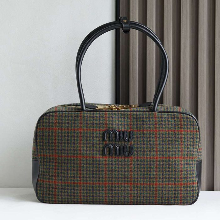 MIUMIU トートバッグ キャンバス 34×20×10cm