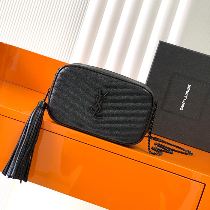 サンローラン ショルダーバッグ ルー 18×10×5cm