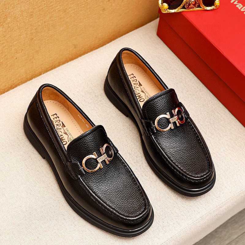 フェラガモ メンズ ビジネスシューズ 38-44