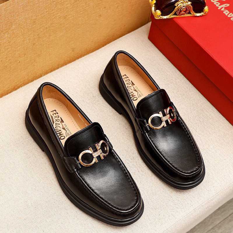 フェラガモ メンズ ビジネスシューズ 38-44