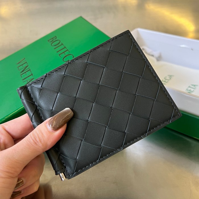 BOTTEGA VENETA イントレチャート ドル札入れ ユニセックス 11.5×9×0.5cm