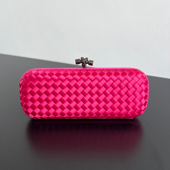 BOTTEGA VENETA ノット シルク編み クラッチバッグ レディース 25×10×5cm