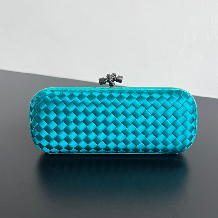 BOTTEGA VENETA ノット シルク編み クラッチバッグ レディース 25×10×5cm