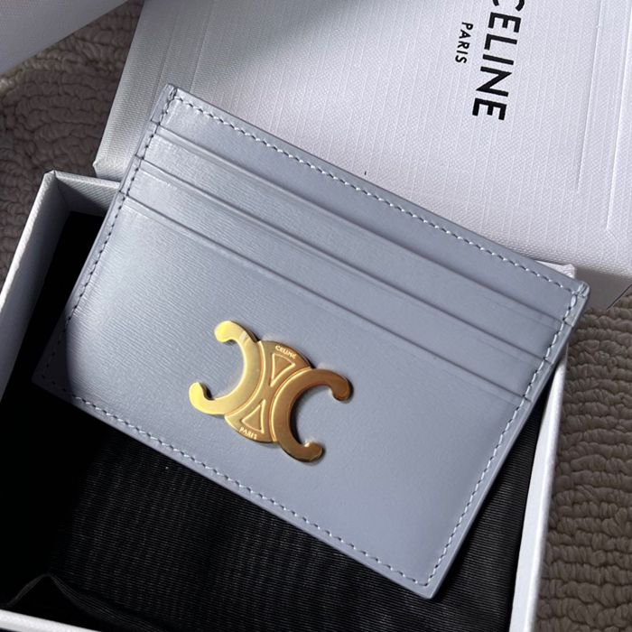 CELINE トリオンフ カードケース カーフレザー レディース 11×8cm