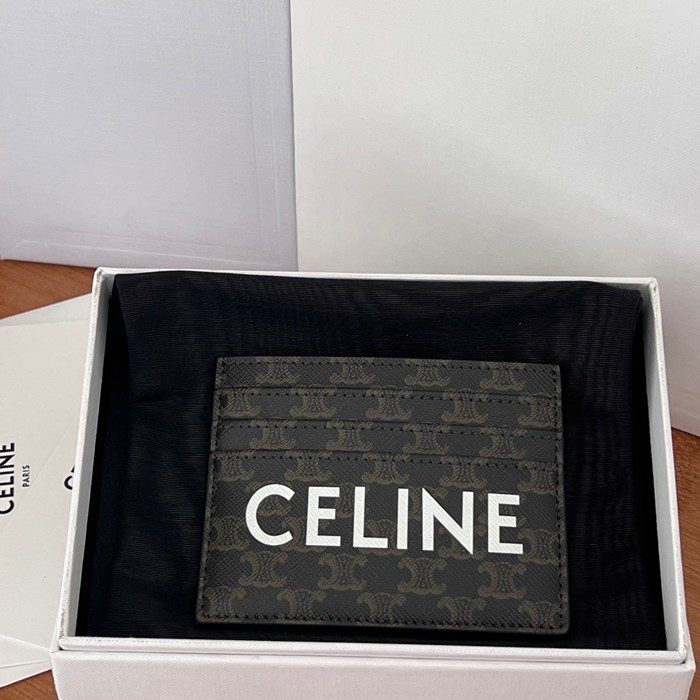 CELINE トリオンフ カードケース トリオンフ キャンバス レディース 11×8cm