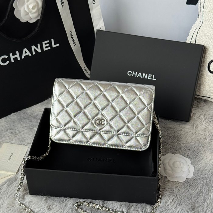 CHANEL WOC ラムスキン レディース 19×0cm