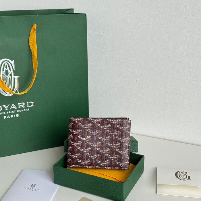 GOYARD 二つ折り財布 8カードスロット ユニセックス 11×9cm