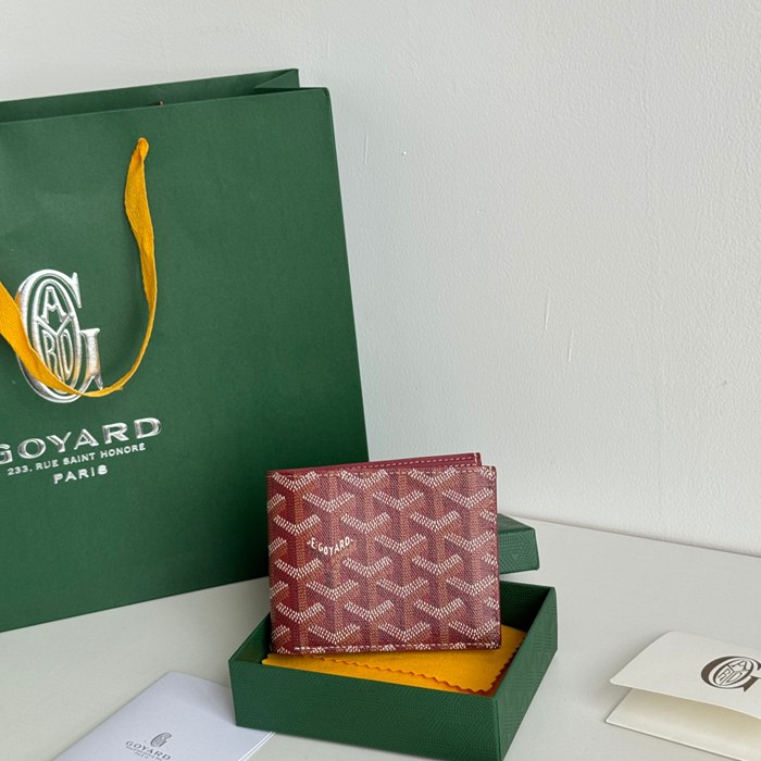 GOYARD 二つ折り財布 8カードスロット ユニセックス 11×9cm