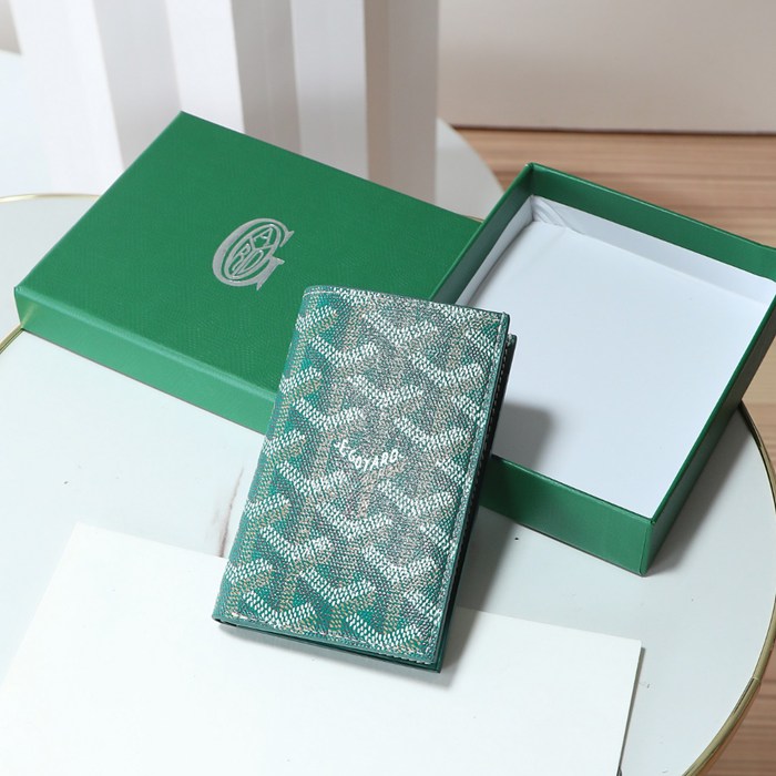 GOYARD カードケース コットンキャンバス ユニセックス 8×11cm