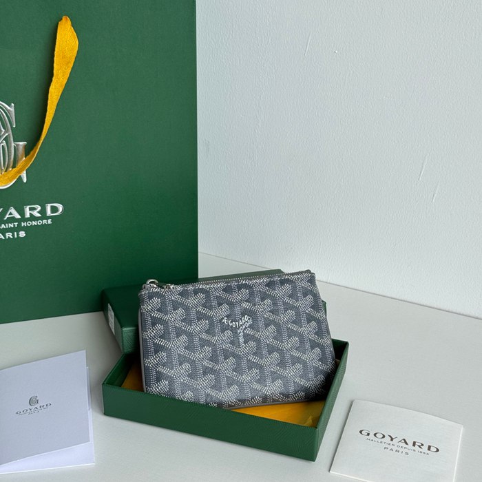 GOYARD ミニクラッチ コットンキャンバス ユニセックス 15×10×2cm