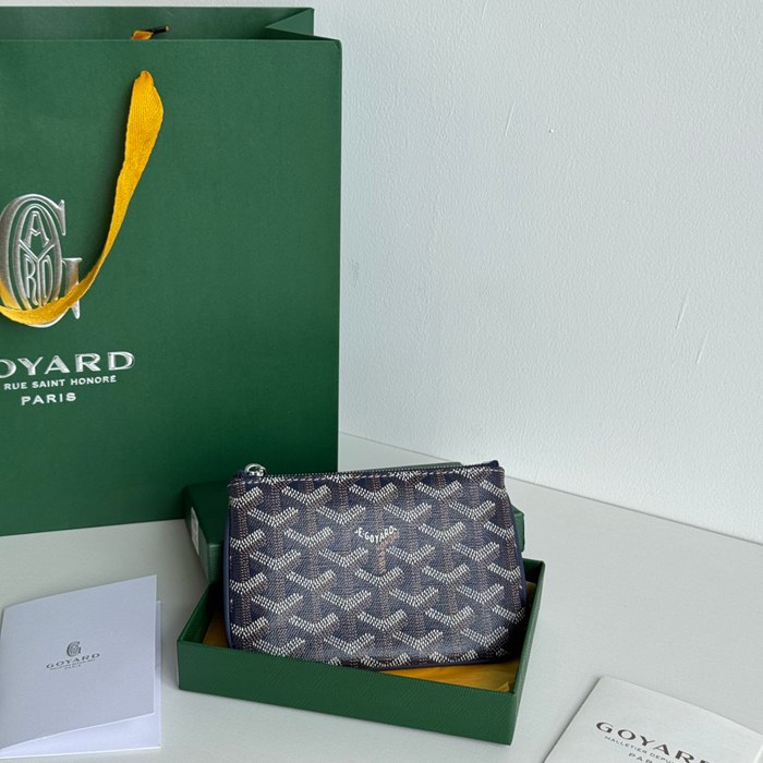 GOYARD ミニクラッチ コットンキャンバス ユニセックス 15×10×2cm