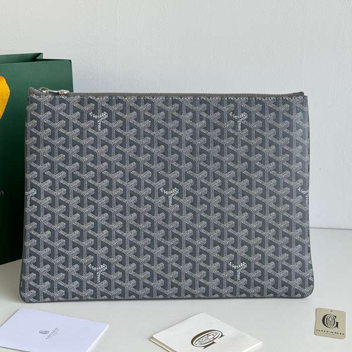 GOYARD MGM クラッチバッグ コットンキャンバス ユニセックス 37×26×1.5cm