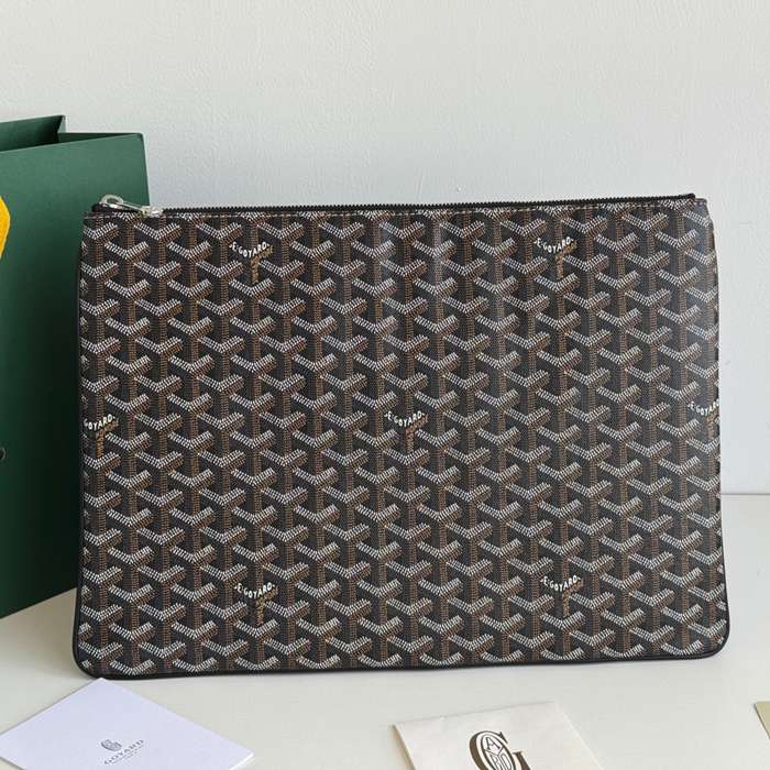 GOYARD MGM クラッチバッグ コットンキャンバス ユニセックス 37×26×1.5cm