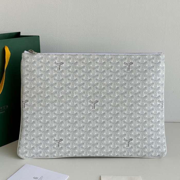 GOYARD MGM クラッチバッグ コットンキャンバス ユニセックス 37×26×1.5cm
